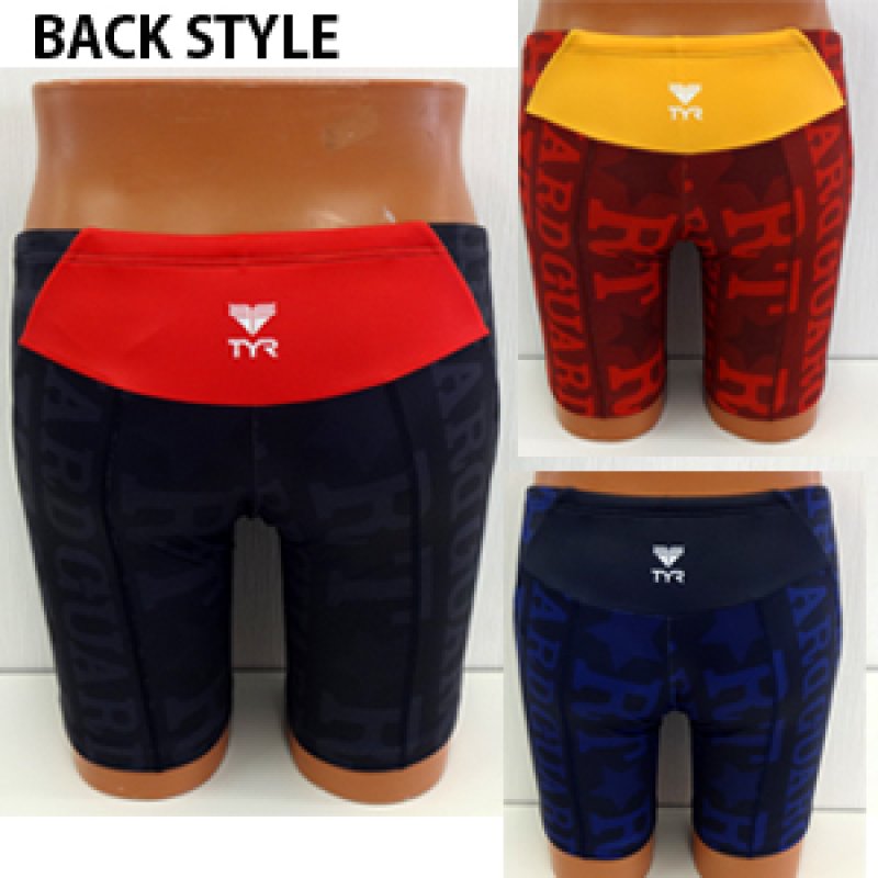 画像2: 【アウトレット】TYR×GUARD　男性水着　ジャマーハーフパンツ　モノグラム柄 (2)
