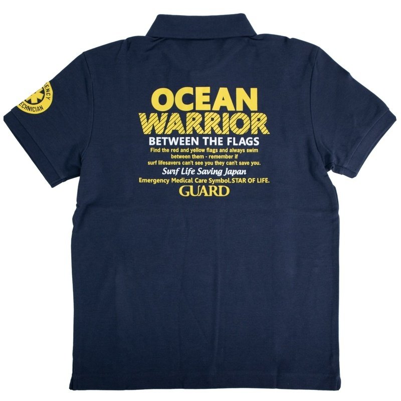 画像5: 【アウトレット】OCEAN WARRIOR ドライポロシャツ 吸汗速乾 消臭 抗菌 UVカット (5)