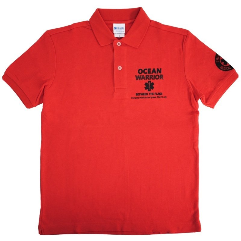 画像2: 【アウトレット】OCEAN WARRIOR ドライポロシャツ 吸汗速乾 消臭 抗菌 UVカット (2)