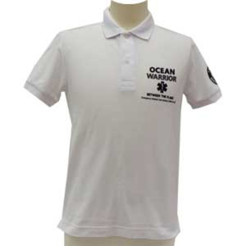 画像3: 【アウトレット】ライフガード ウォーターマン クールビズ 吸汗速乾　消臭　抗菌　紫外線カット ドライポロシャツ (3)