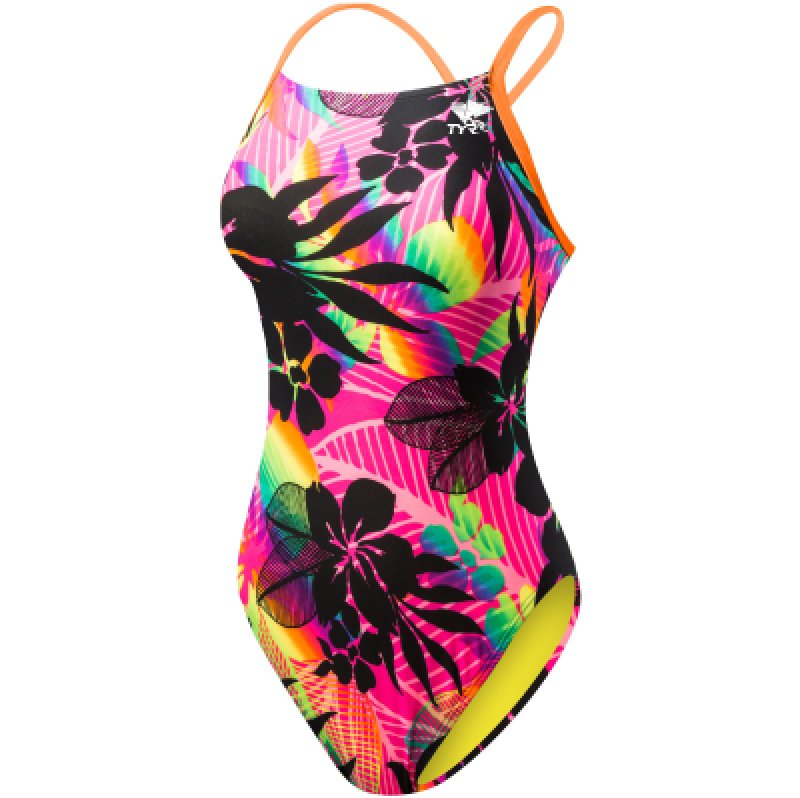 画像1: ★SALE対象外★【アウトレット】女性水着 ★SALE対象外★【TYR USA】ワンピース フレックスバック ピンク (1)