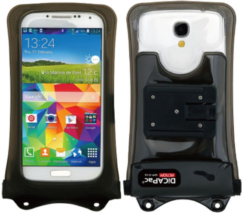 画像1: 【アウトレット】★外箱パッケージ汚れ有り★ iPhone3G〜6s/スマートフォン防水ケース  ディカパックアクション C1A (1)