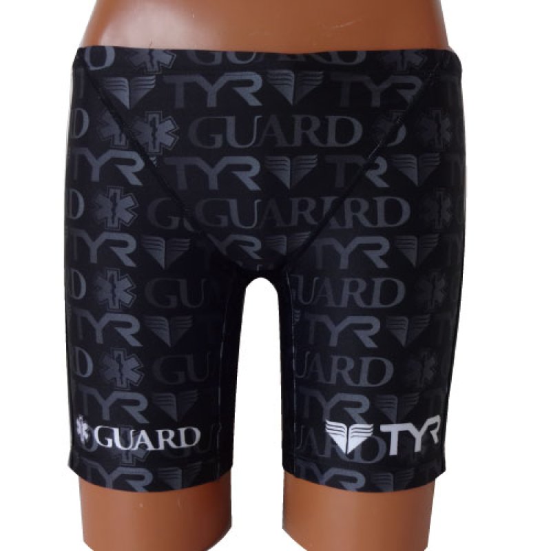 画像5: 【アウトレット】 TYR×GUARD　男性水着　ジャマー ハーフパンツ　 ロゴ総柄 (5)