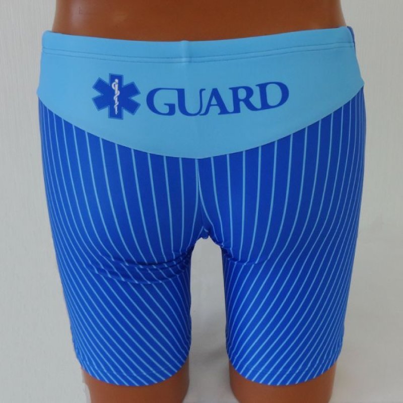 画像4: 【アウトレット】TYR×GUARD　男性水着　ストライプ　ジャマー ハーフパンツ (4)