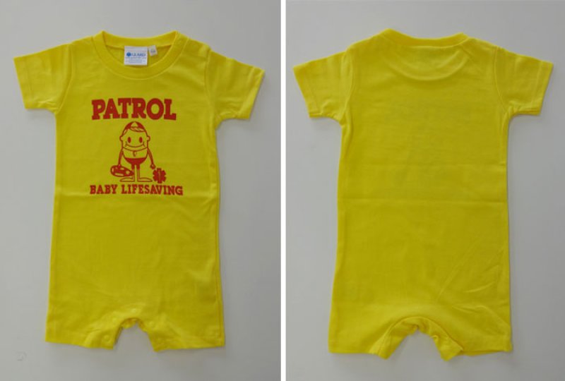 画像2: 【アウトレット】ライフセーバーの出産祝いにおすすめ！ LIFESAVING  ベビー半袖ロンパース (2)