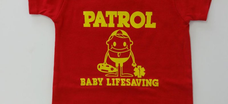 画像7: 【アウトレット】ライフセーバーの出産祝いにおすすめ！ LIFESAVING  ベビー半袖ロンパース (7)