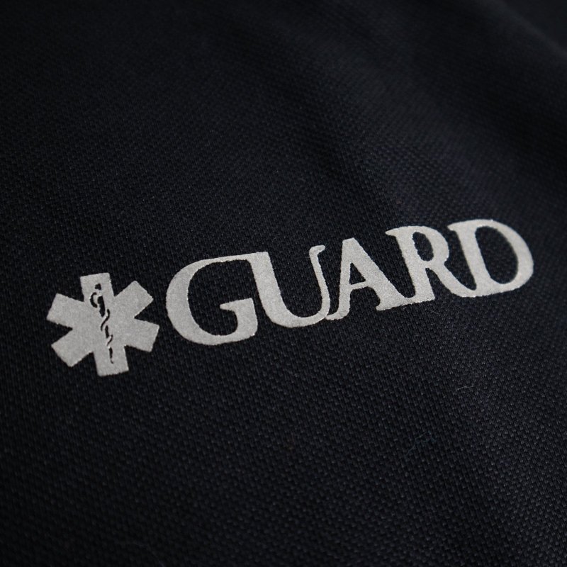 画像5: 【アウトレット】GUARD×SY32 CRAZY POLO 切替デザイン ポロシャツ (5)