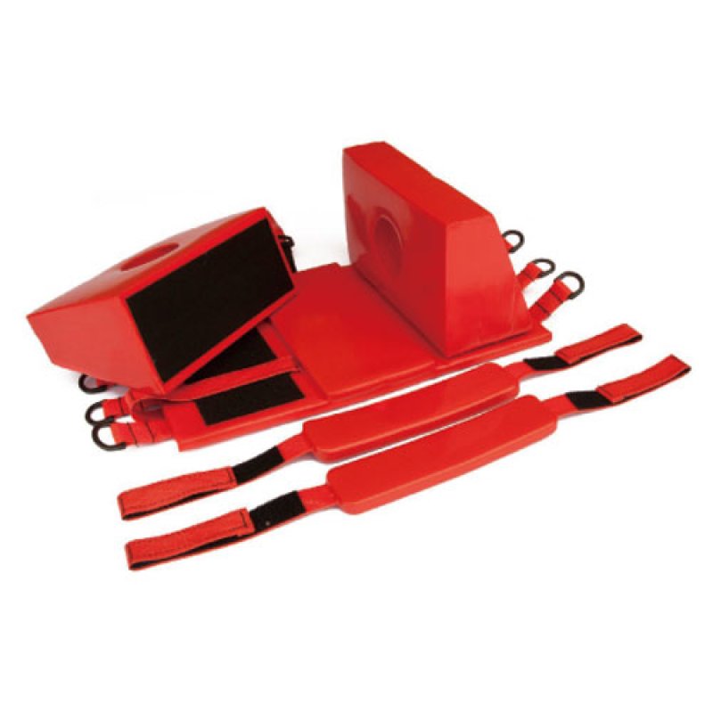 画像4: 【送料無料】米国 マリンレスキュープロダクト社 スパインボード3点セット (スパインボード・頭部固定具・患者固定ベルト3本） (4)