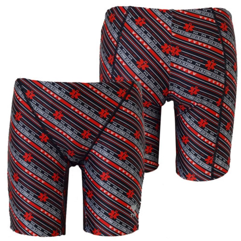 画像2: 【アウトレット】TYR×GUARD 男性水着 ジャマー ハーフパンツ カリフォルニア (2)