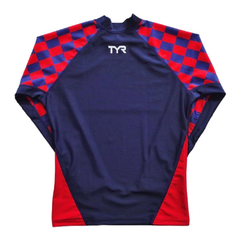 画像4: 【ネコポス対象商品】在庫限り TYR×GUARDコラボレーション / 長袖ラッシュガード（TUGRD-18S） (4)