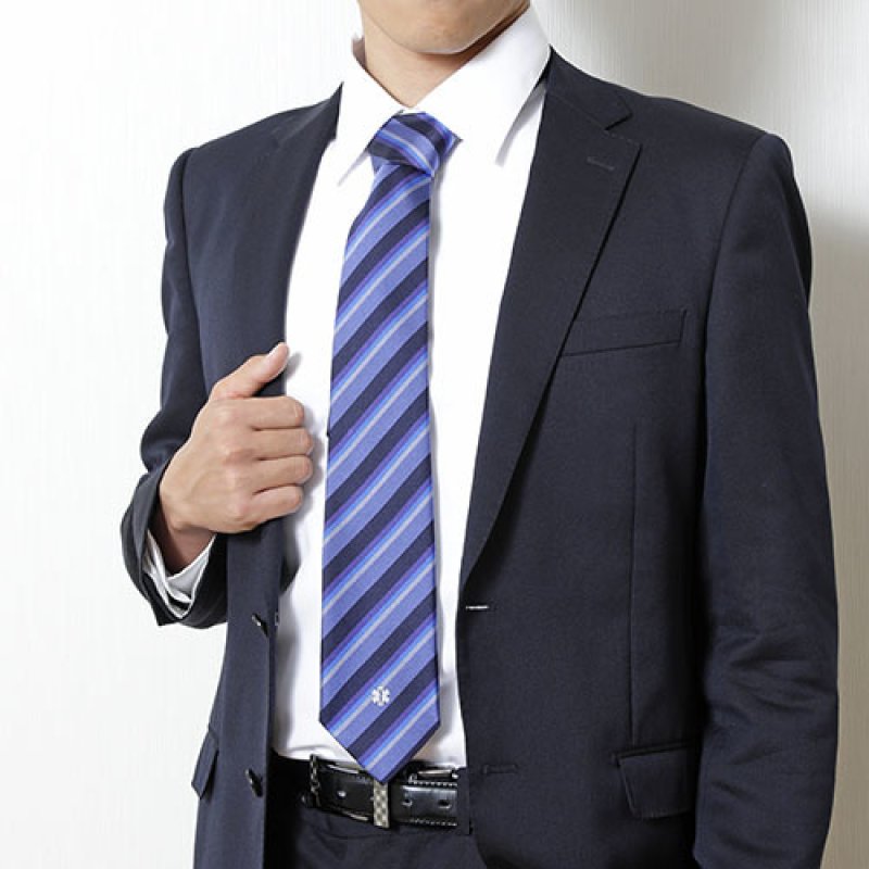 画像2: 【アウトレット】GUARDシルクネクタイ ストライプ (2)