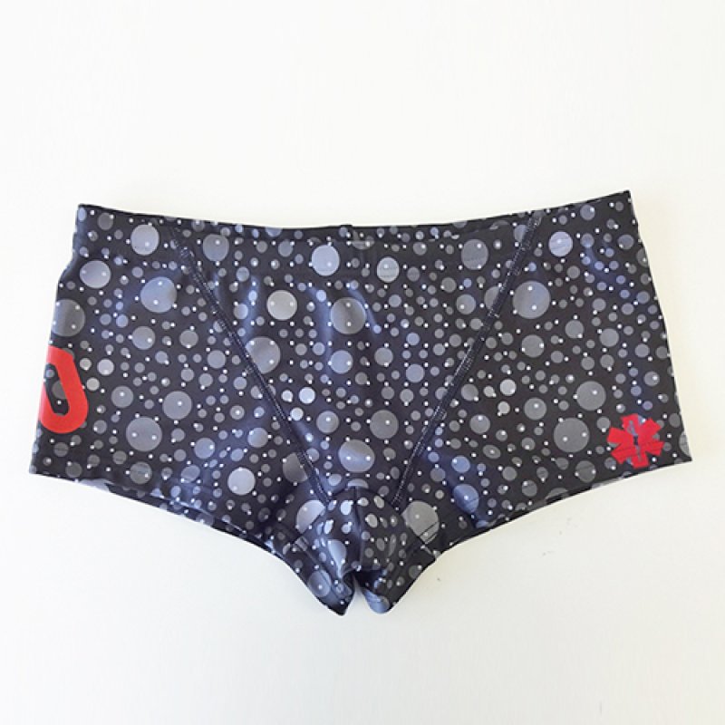 画像1: 【ブラックSサイズ】TYR 水着 トレーニング用 (ドット柄)｜ボクサータイプ (1)