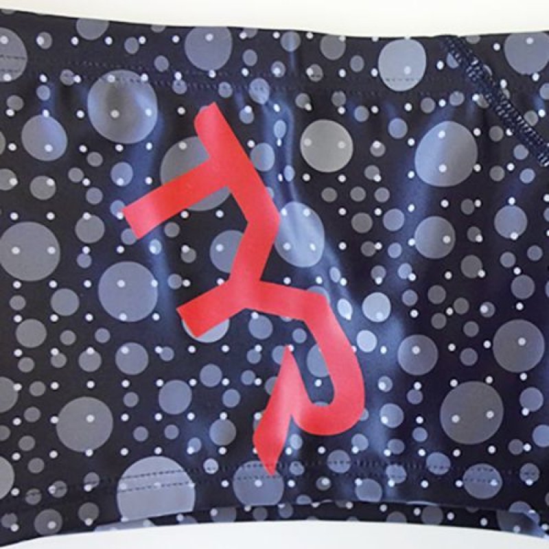 画像3: 【アウトレット】【ブラックSサイズ】TYR 水着 トレーニング用 (ドット柄)｜ボクサータイプ (3)