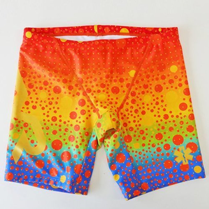 画像4: 男性水着 GUARD（ガード）×TYR(ティア）ドット柄【メンズ　ジャマー】 (4)