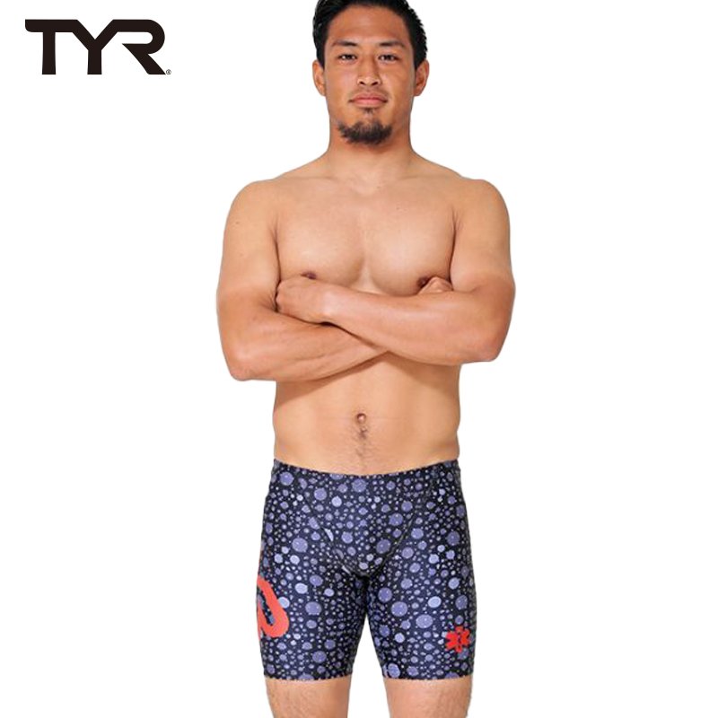 画像1: 男性水着 GUARD（ガード）×TYR(ティア）ドット柄【メンズ　ジャマー】 (1)