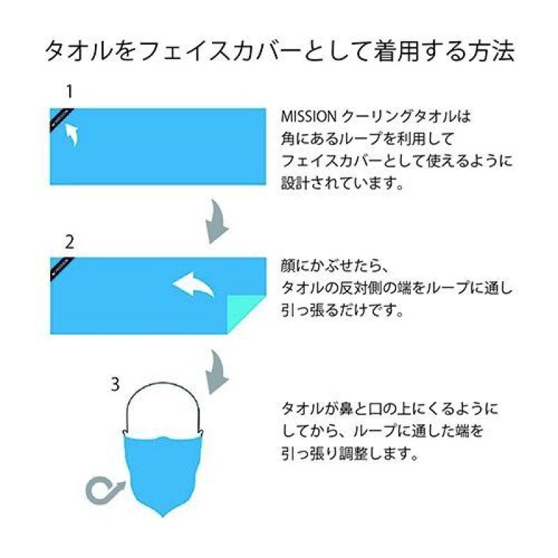 画像5: MISSION/ミッションタオル マックスクーリングタオル　Max Cooling Towel (5)