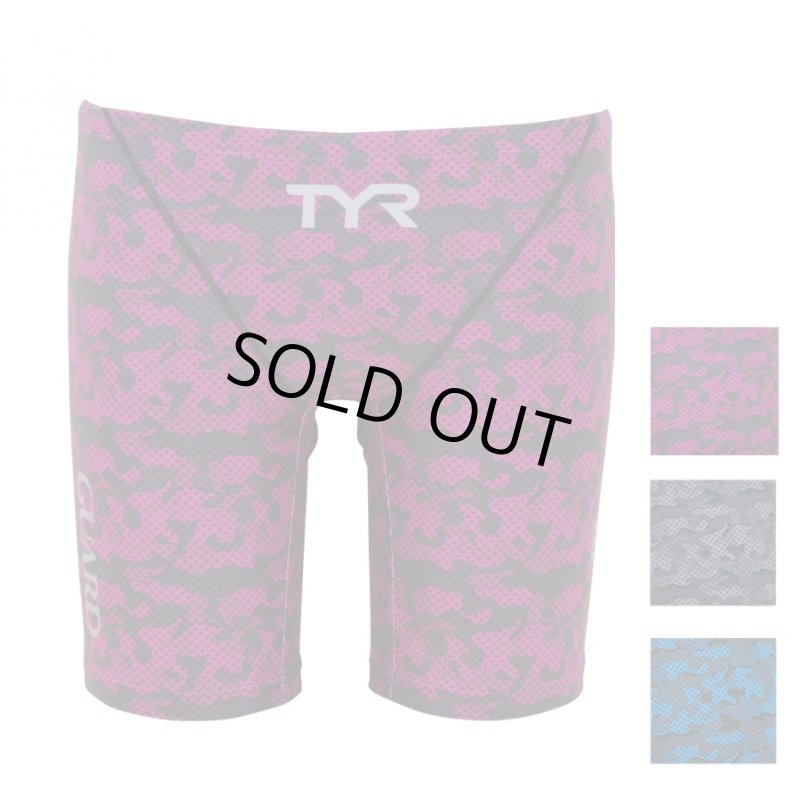 画像2: 【ネコポス対象商品】【アウトレット】TYR メンズ練習用競泳水着 園田モデル カモフラデザイン｜GUARD限定デザイン ジャマータイプ (2)