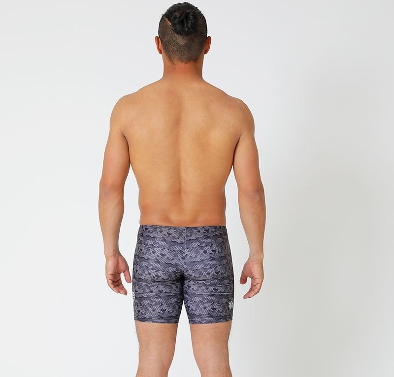 画像11: 【ネコポス対象商品】【アウトレット】TYR メンズ練習用競泳水着 園田モデル カモフラデザイン｜GUARD限定デザイン ジャマータイプ (11)