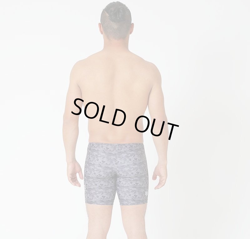 画像11: 【ネコポス対象商品】【アウトレット】TYR メンズ練習用競泳水着 園田モデル カモフラデザイン｜GUARD限定デザイン ジャマータイプ (11)