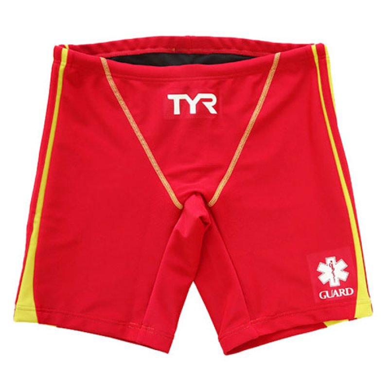 画像4: 【アウトレット】TYR メンズ練習用競泳水着 LIFEGUARD-LINE|GUARD限定デザイン ジャマータイプ (4)