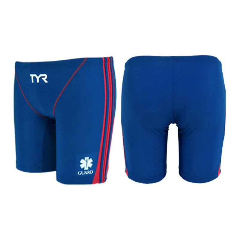 画像7: 【アウトレット】TYR メンズ練習用競泳水着 LIFEGUARD-LINE|GUARD限定デザイン ジャマータイプ (7)