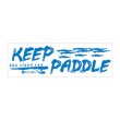 画像4: 【ネコポス対象商品】KEEP PADDLE 透明 ステッカー (4)