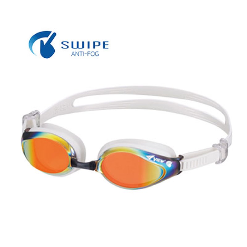 画像1: VIEW(ビュー) /スワイプアンチフォグ搭載 トライアスロンに最適 広視界 モデル スイミングゴーグル (1)