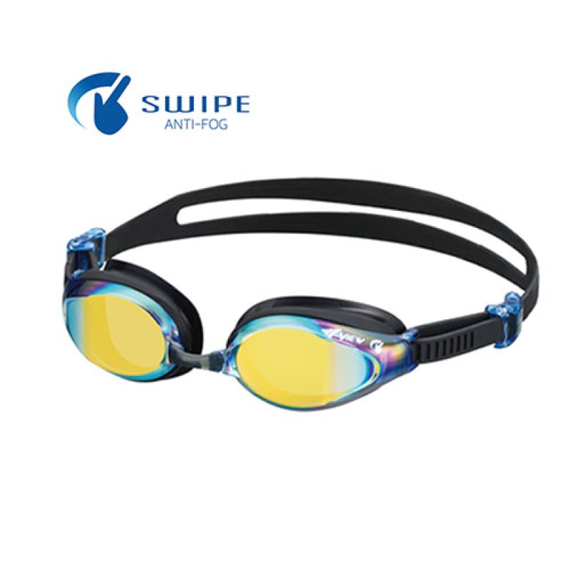 画像1: VIEW(ビュー) /スワイプアンチフォグ搭載 トライアスロンに最適 広視界 モデル スイミングゴーグル (1)