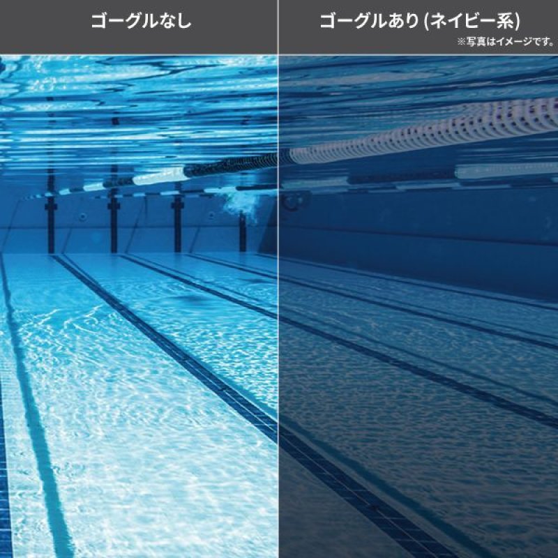 画像2: SWANS レーシングクッション付き スイミングゴーグル fina承認モデル ネイビーレンズ (2)