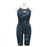 RA水着 WOMEN'S H-BACK ALLINONE OCEAN SOECTRUM