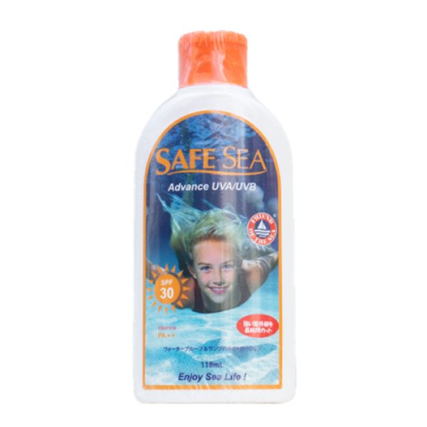 画像1: SAFESEA (セーフシー) / 日焼け止め＆クラゲよけクリーム (SPF30 PA++) 内容量118ml ボトルタイプ (1)