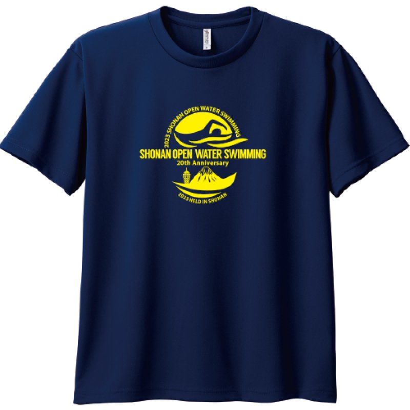 画像6: 【アウトレット】2023年 第20回 湘南オープンウォータースイミング大会記念 ドライTシャツ (6)
