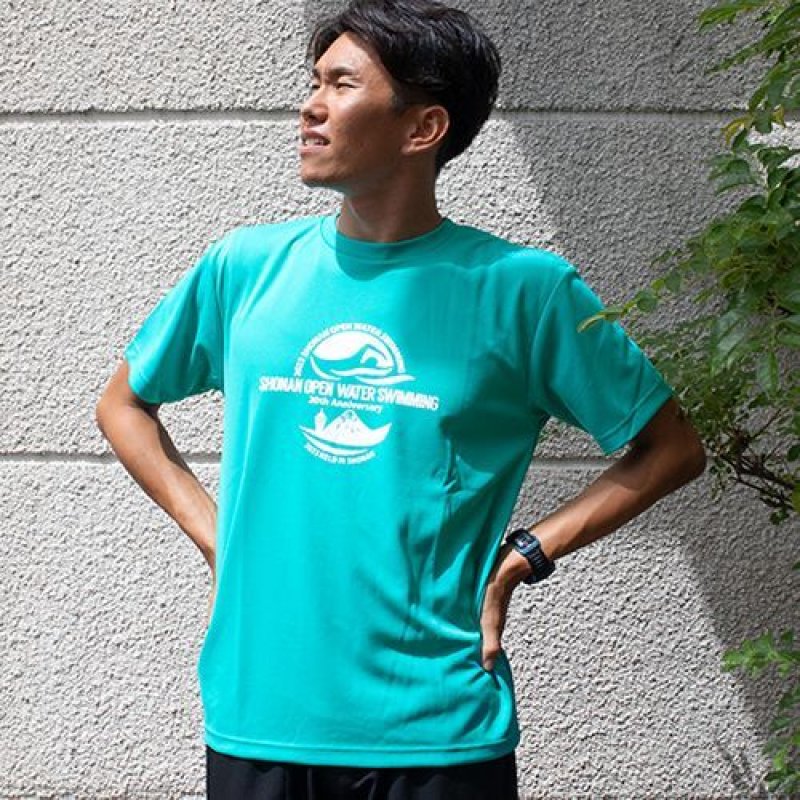 画像13: 【アウトレット】2023年 第20回 湘南オープンウォータースイミング大会記念 ドライTシャツ (13)