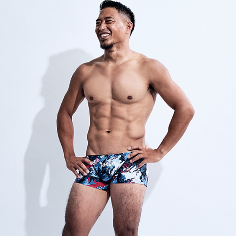 画像16: Jaked メンズ練習用競泳水着 園田モデル Magma｜ライフセーバー向け耐久性抜群ボックス型 (16)