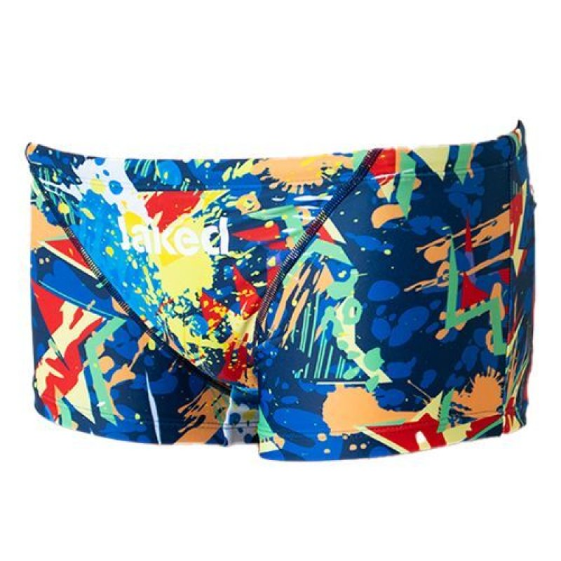 画像7: Jaked メンズ練習用競泳水着 園田モデル Magma｜ライフセーバー向け耐久性抜群ボックス型 (7)