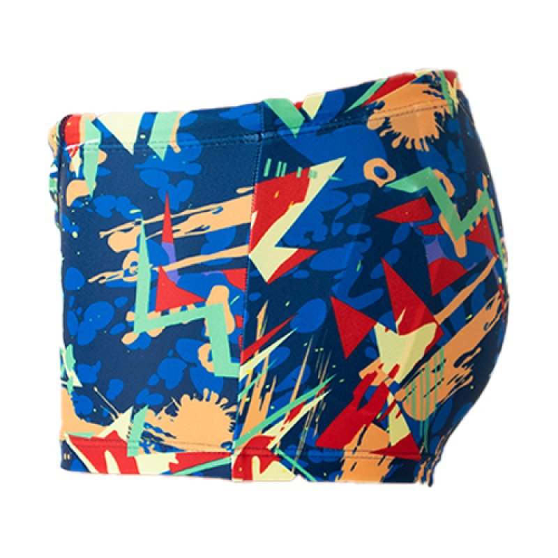 画像8: Jaked メンズ練習用競泳水着 園田モデル Magma｜ライフセーバー向け耐久性抜群ボックス型 (8)