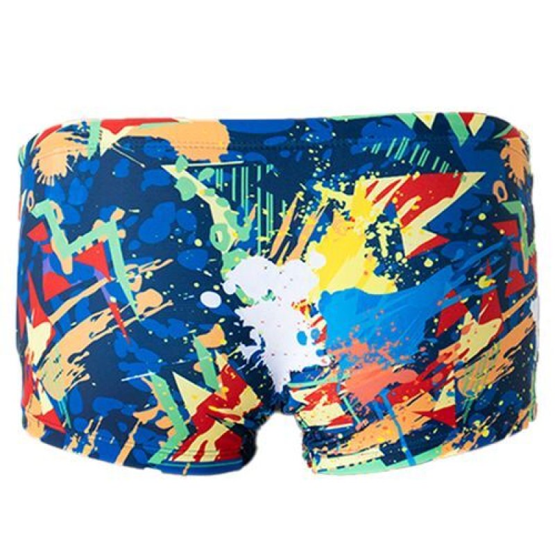 画像9: Jaked メンズ練習用競泳水着 園田モデル Magma｜ライフセーバー向け耐久性抜群ボックス型 (9)