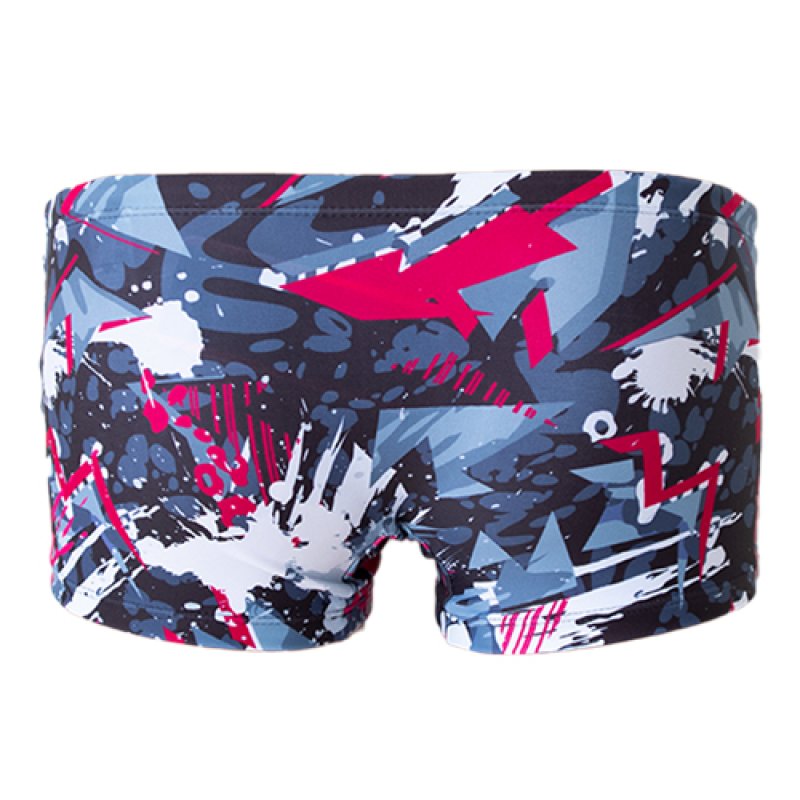 画像5: Jaked メンズ練習用競泳水着 園田モデル Magma｜ライフセーバー向け耐久性抜群ボックス型 (5)