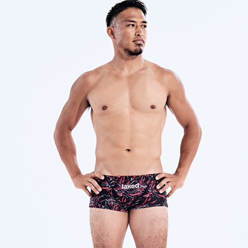 画像15: Jaked メンズ練習用競泳水着 園田モデル Vibes｜ライフセーバー向け耐久性抜群ボックス型（Sサイズのみ） (15)