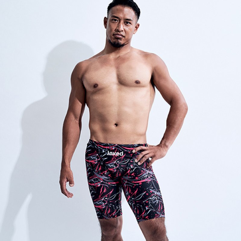 画像16: Jaked メンズ練習用競泳水着 園田モデル Vibes｜ライフセーバー向け耐久性抜群ジャマータイプ (16)