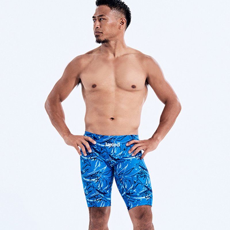 画像14: Jaked メンズ練習用競泳水着 園田モデル Vibes｜ライフセーバー向け耐久性抜群ジャマータイプ (14)