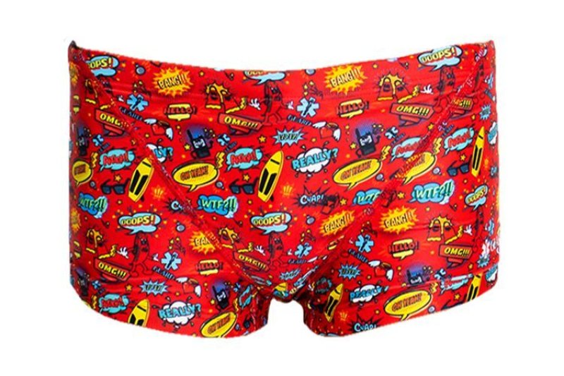 画像6: GUARD (ガード) / ライフセーバーイラスト水着(ジュニア男子 ボクサー) 子供用 競泳水着 (6)