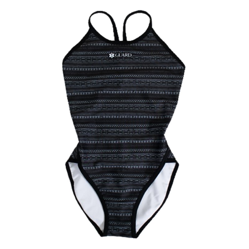 画像4: 【ネコポス対象商品】GUARD (ガード) / ジュニア 競泳水着 TIKI (ワンピース) ジュニア用 トレーニング水着 (4)