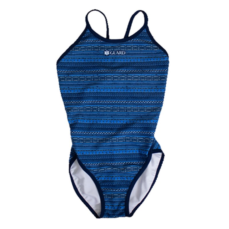 画像2: 【ネコポス対象商品】GUARD (ガード) / ジュニア 競泳水着 TIKI (ワンピース) ジュニア用 トレーニング水着 (2)