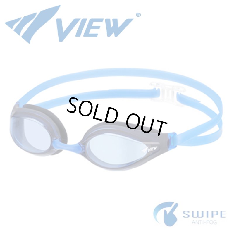 画像1: 【World Aquatics承認】VIEW AILE V240SA-BL｜フィットネス用ゴーグル ノーマル・カラーレンズ (1)
