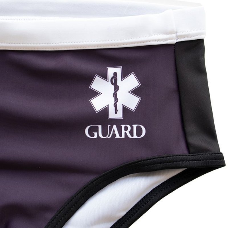 画像4: Aquasphere(アクアスフィア) / 男性水着_バイカラー (ブラックパープル_ブリーフ型) S・XLサイズのみ (4)