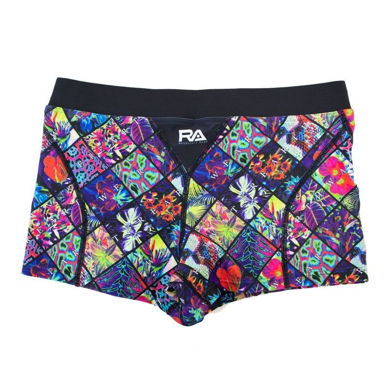 画像5: RA メンズ練習用競泳水着 ボックス型 - RA523-BINVR｜ 耐久性抜群＆快適フィット (5)