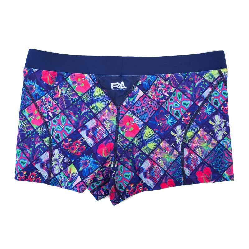 画像7: RA メンズ練習用競泳水着 ボックス型 - RA523-BINVR｜ 耐久性抜群＆快適フィット (7)