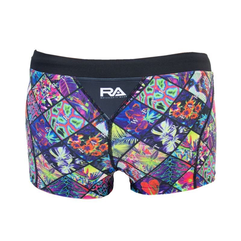 画像3: RA メンズ練習用競泳水着 ボックス型 - RA523-BINVR｜ 耐久性抜群＆快適フィット (3)