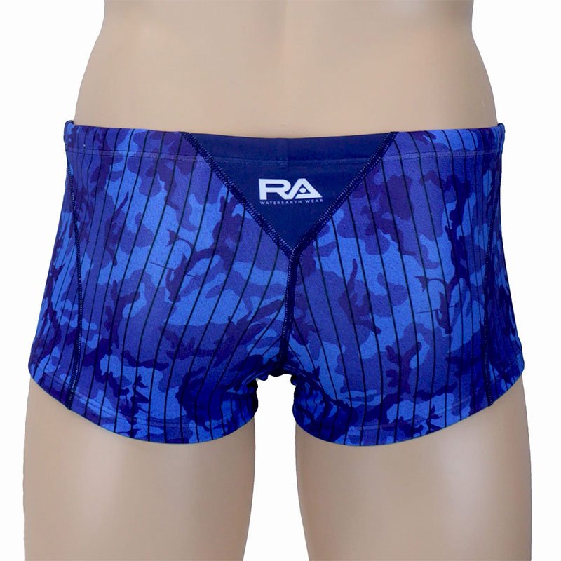 画像13: RA メンズ練習用競泳水着 ボックス型 - RA124-BMYTH｜ 耐久性抜群＆快適フィット (13)